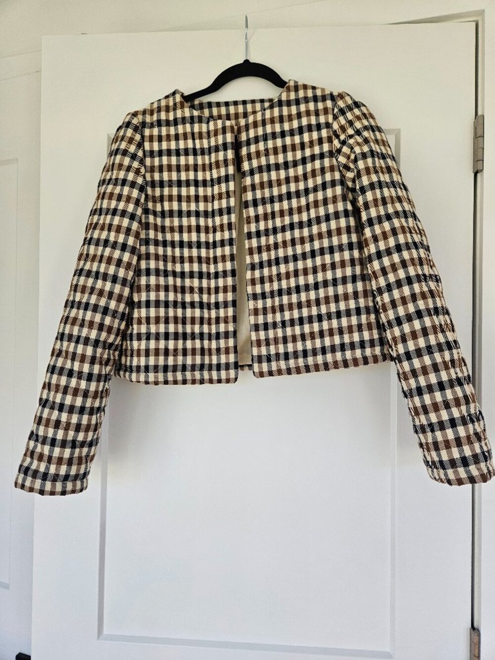 Plaid jacket